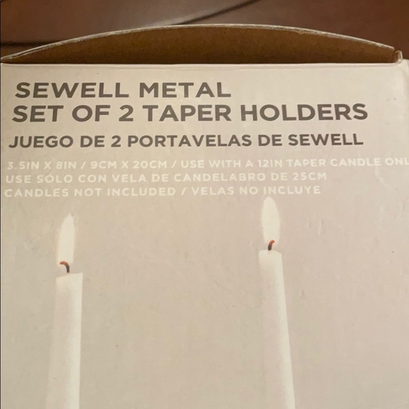 NWT Candle holders Sewell Metal - Picture 5 of 6